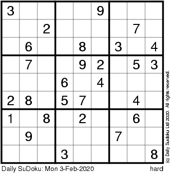 The Daily SuDoku